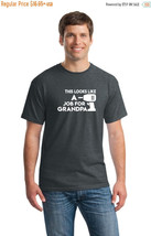 ON SALE Grandpa gift-Grandpa t-shirt -Gift for grandfather-Men&#39;s t-shirt-Father&#39; - £12.19 GBP