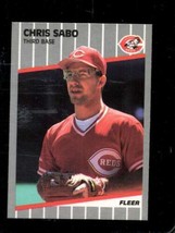 1989 Fleer #170 Chris Sabo Nmmt (Rc) Reds *X88094 - £2.55 GBP