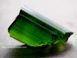 Green Tourmaline Gem-Grade Rough, 18.9 carats Facet Grade Tourmaline, Cr... - $470.00