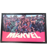 Marvel Comics Canvas Wall Art Framed 36 X 24 - $171.98 CAD