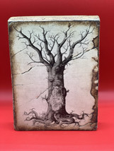 Vintage 2003 Sid Dickens Memory Blocks Tiles Art Retired &quot;Tree of Life&quot; T17 - £53.89 GBP