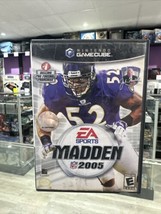 Madden NFL 2005 (Nintendo GameCube, 2004) CIB Water Damage Complete Tested! - $7.33