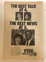 Love At 5 News Eleven TV guide Print Ad WBAL Baltimore Tpa1 - £4.84 GBP