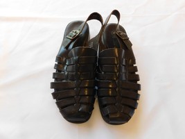 Predictions Leather Collection Women&#39;s Ladies Shoes Sandals Brown Size 7... - $49.49