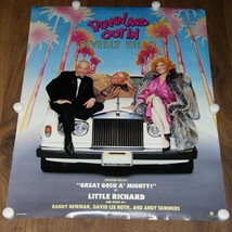 BETTE MIDLER DOWN AND OUT IN BEVERLY HILLS PROMO POSTER VINTAGE SOUNDTRA... - £39.50 GBP