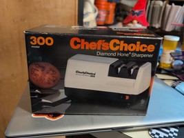 CHEFS CHOICE Model 300 Electric Diamond Hone Knife Sharpener w/Box &amp; Ins... - $14.99