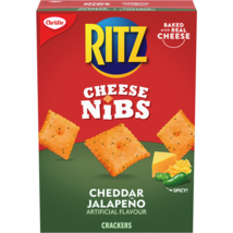 6 Boxes Christie Ritz Cheese Nibs Cheddar Jalapeno Flavored Crackers 200g Each - £28.79 GBP