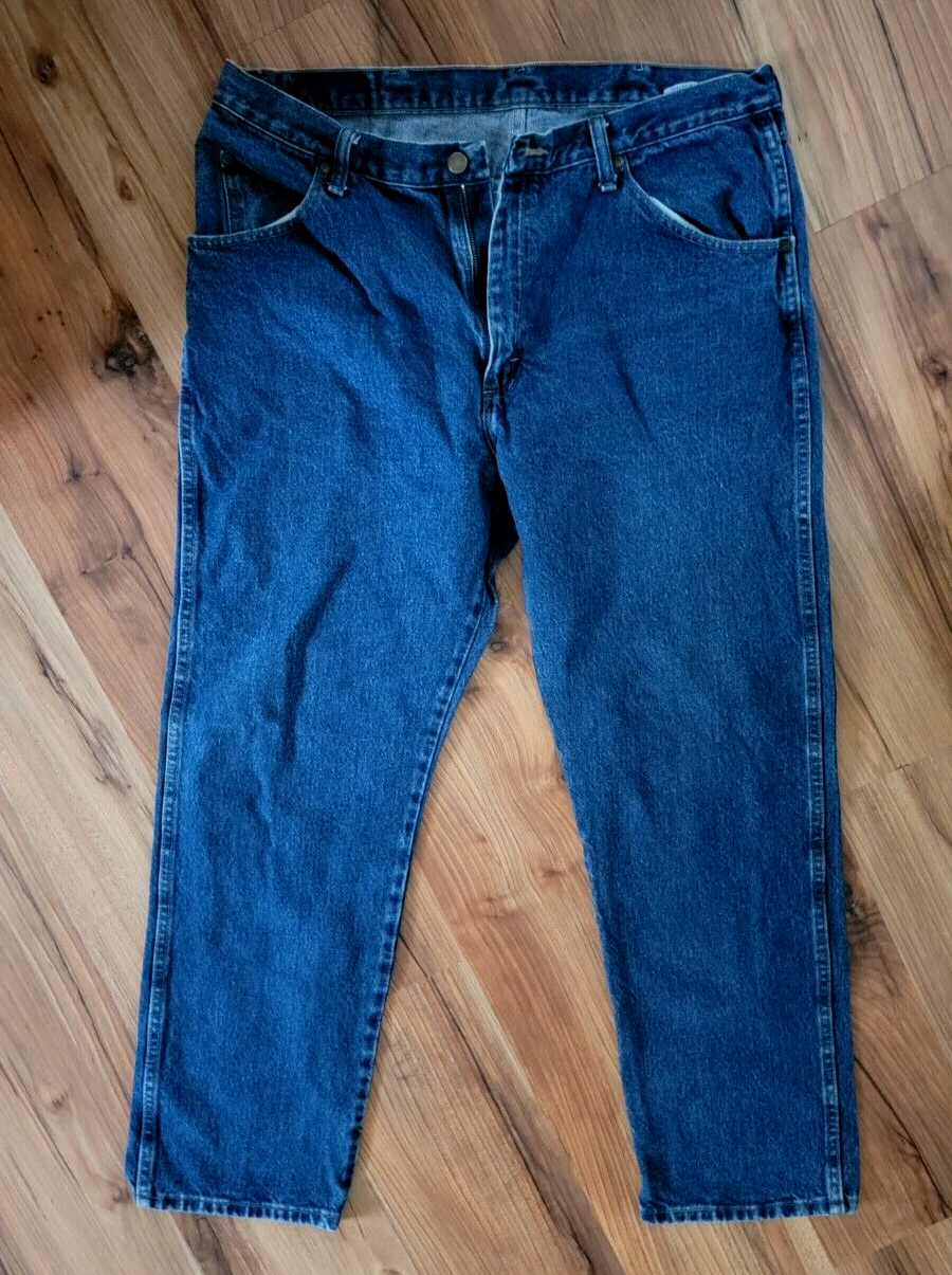 Wrangler Men's Blue Jeans REGULAR FIT 38x30 - £19.66 GBP