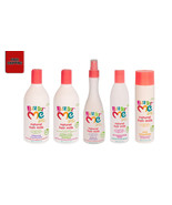 Just For Me Shampoo, Conditioner, Leave-In Detangler, Lotion, Curl Smoot... - $49.49