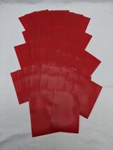 Lot Of (42) Red Matte Trading Card Sleeves - $108.78 MXN