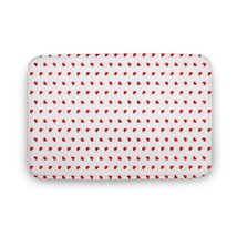 Mondxflaur Heart Floor Non Slip Bathroom Mat for Shower Quick Dry Absorb... - $18.99+