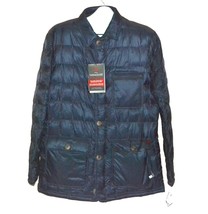 Thermoluxe Heat System of Rainforest Men&#39;s Navy Quilted Jacket Sz XL $495  - $260.52