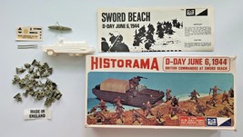 MPC 1970 issue Historama D-DAY June 6 1944 British Commandos At Sword Beach 1:72 - £34.32 GBP