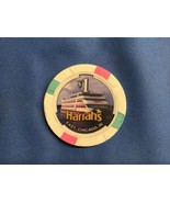 HARRAHS CASINO - SHOWBOAT MARINA  $1 CASINO CHIP  - EAST CHICAGO IN INDIANA - $187.03 MXN