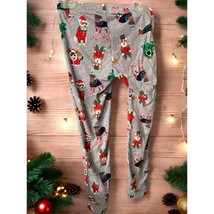 Old Navy Girls Gray Christmas Themed Legging Pants XL size 12 Dated 2021 - £17.23 GBP