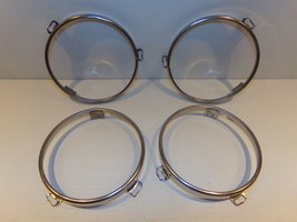 1964 65 66 Chrysler New Yorker Newport 300 Headlight Retaining Rings OEM - £84.05 GBP