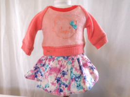 American Girl 18&quot; Doll Kitten Sweater Skirt Outfit Cat Kitty Sweater and Skirt - £11.70 GBP