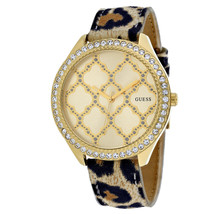 Guess Women&#39;s Dress Yellow Dial Watch - W0579L5 - $113.74