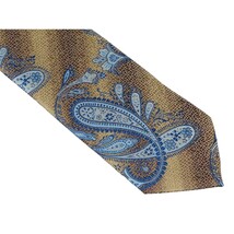 Men's Stacy Adams Tie and Hankie Set Fancy Woven Silky Satin #SAT58 Brown image 3