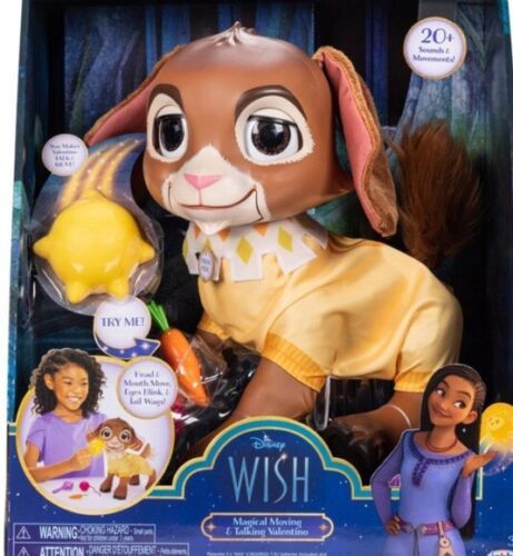 Disney 100 Wish Magical Moving & Talking Valentino Large Doll New with Box