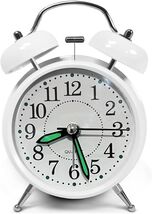3'' Twin Bell Alarm Clock - Loud Alarm - Retro/Vintage/Old Fashion Look ... - $13.99