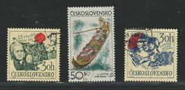 Czechoslovakia 1969 Very Fine Used Ng Stamps Set - £0.70 GBP