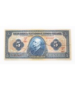 1925 Brazil Cinco Mil Reis Note XF+ 5000 R$ Five Thousand True Extra Fin... - €123,32 EUR