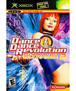 Dance Dance Revolution Ultramix 2 (Microsoft Xbox, 2004)original box wit... - $6.92