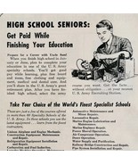 1949 US Army &amp; Air Force Training Recruitment Advertisement Vintage Mili... - $19.99