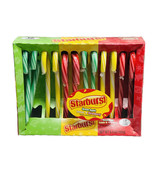 NEW STARBURST 12 CANDY CANES 3 FLAVORS LEMON 5.3 OZ (150g) BOX CHRISTMAS... - $255.19 MXN