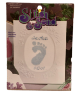 Designs for the Needle Stitch &amp; Send Baby Print Cross Stitch Color Graph... - £6.16 GBP