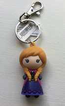 Disney Parks Anna Frozen Cuties Kawaii Figurine Keychain PVC - NEW - £7.19 GBP