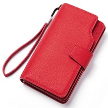 Wallet Female PU Leather Wallet Purse Red Style 3Fold Top Quality Women Wallets  - £53.26 GBP