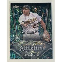 2022 Topps Chrome Matt Olson MLB Atlanta Braves Card #P-17 - Near Mint o... - $3.99