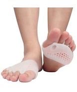 Metatarsal Pads for Men and Women - Gel Toe Separators with Forefoot Cus... - $13.76