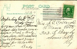 Vtg Postcard 1913 Riverside California CA Archway at Glenwood Mission Inn - £3.05 GBP