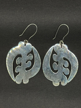 Sterling Silver Gye Nyame Earrings - $160.00