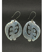 Sterling Silver Gye Nyame Earrings - $160.00