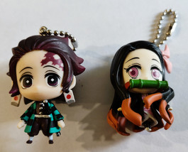 Lot of 2 Bandai DEMON SLAYER  Figure Keychain, Japanese Import - £7.13 GBP