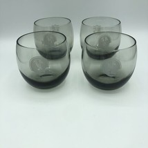 Vintage NFL Atlanta Falcons 12 Ounce Roly Poly Rock/Whiskey Glass Set of... - $17.72