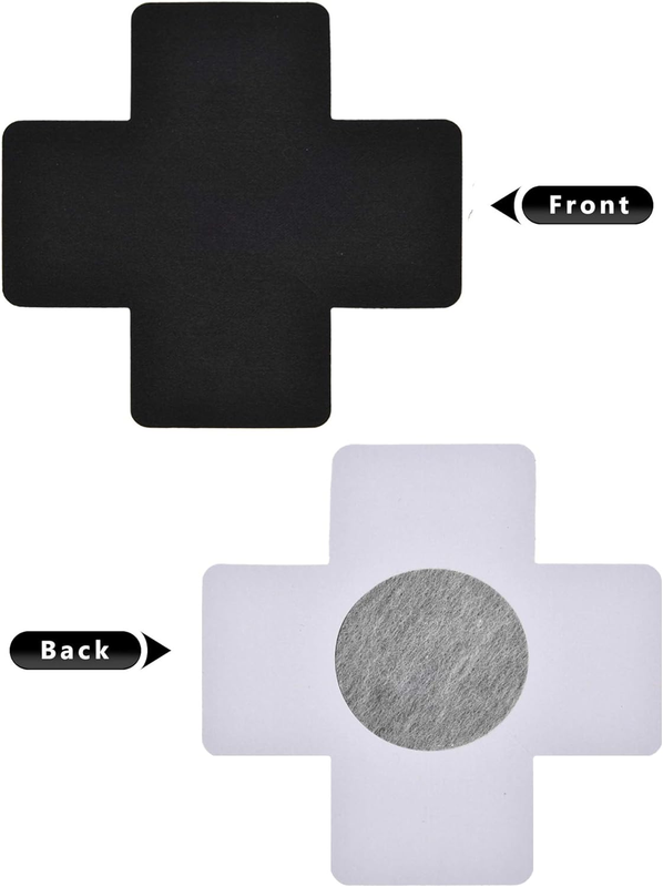 15 Pairs Nipple Cover Pasties Disposable Nipple Covers No Show Satin Stickers Se Item image 2