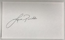 Lou Piniella Signed Autographed 3x5 Index Card #5 - £11.98 GBP