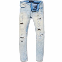 Jordan Craig men&#39;s ross bayside denim jean in Iced Lager - size 36 - £39.47 GBP