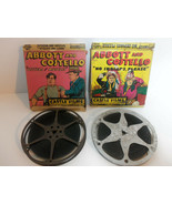 Vintage Castle Films Abbott and Costello 8mm Film Reels Oysters &amp; Muscle... - £23.70 GBP