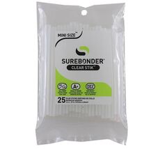Surebonder .27 in. D X 4 in. L All Purpose Mini Glue Sticks Clear 25 pk - $7.95