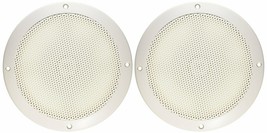 PQN Audio 6&quot; Waterproof Marine Speakers Ultra Slim For Boat RV Motorcycle White - £60.97 GBP