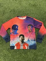 Chance The Rapper Mens Long Sleeve Shirt Size Small Rare Red Purple - $7.50