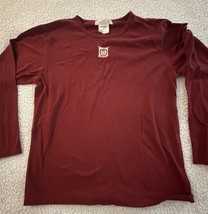Mandal Bay Women&#39;s Soft Long Sleeve Apple Stitch Size M - $12.00