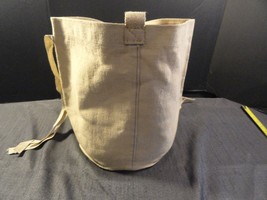 New Vintage K Specker St. Gallen Swiss Army Water Lister Canvas Bag 22&quot;X10&quot; - £22.33 GBP