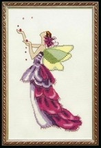 SALE! Complete Xstitch Materials- Orchid - Spring Garden pixie Couture C... - $48.50+
